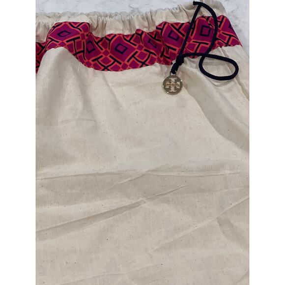 Tory Burch Women's‎ Mcgraw Dragonfly Bag Office Suede Leather In Tiramisu - Picture 8 of 9